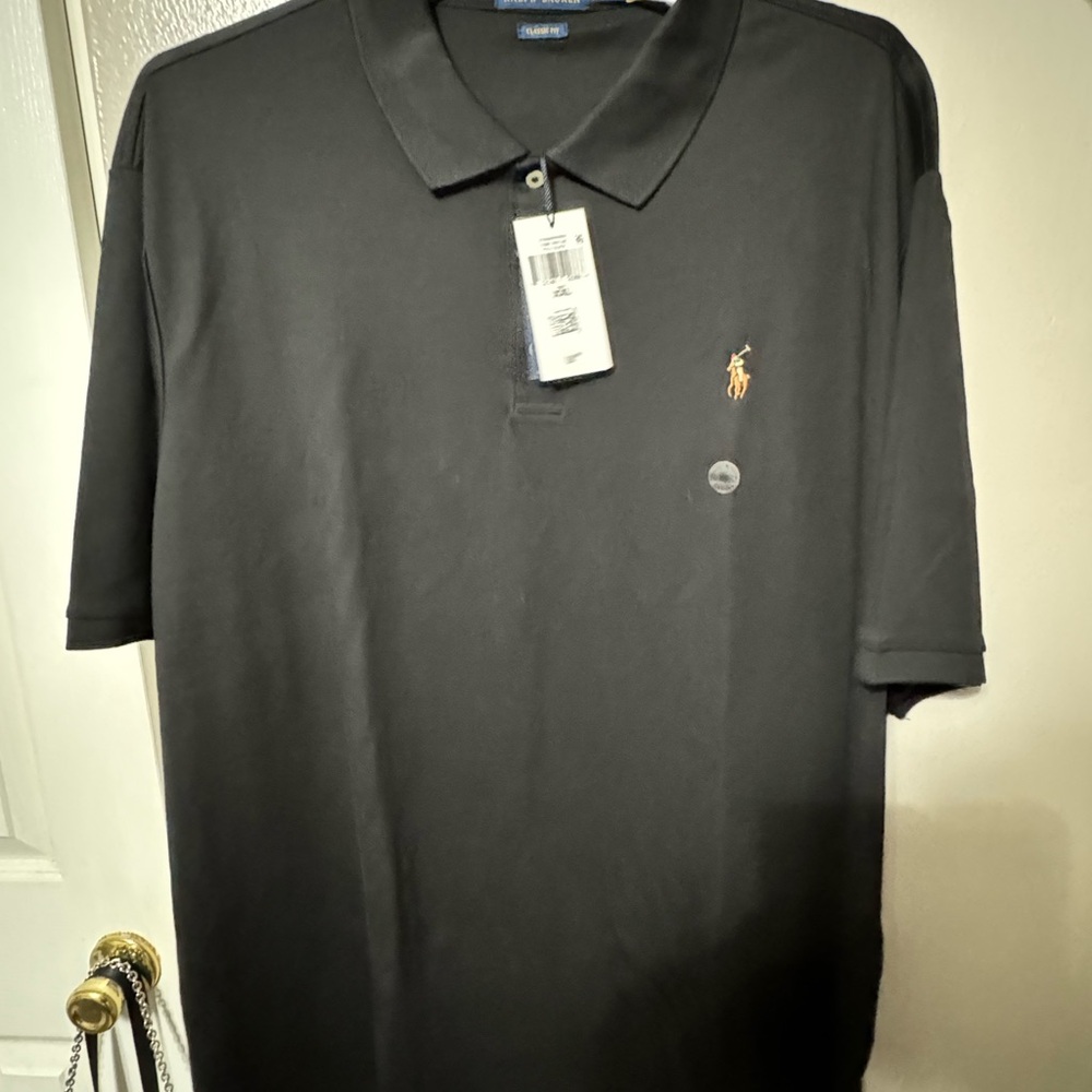 Polo Ralph Lauren Black Polo Shirt